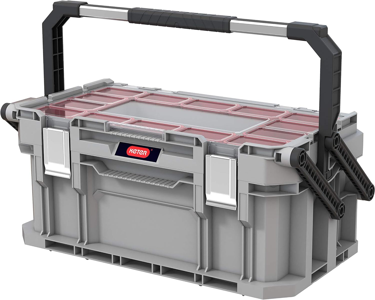 Keter Connect Cantilever Toolbox - Grey - mazeproducts