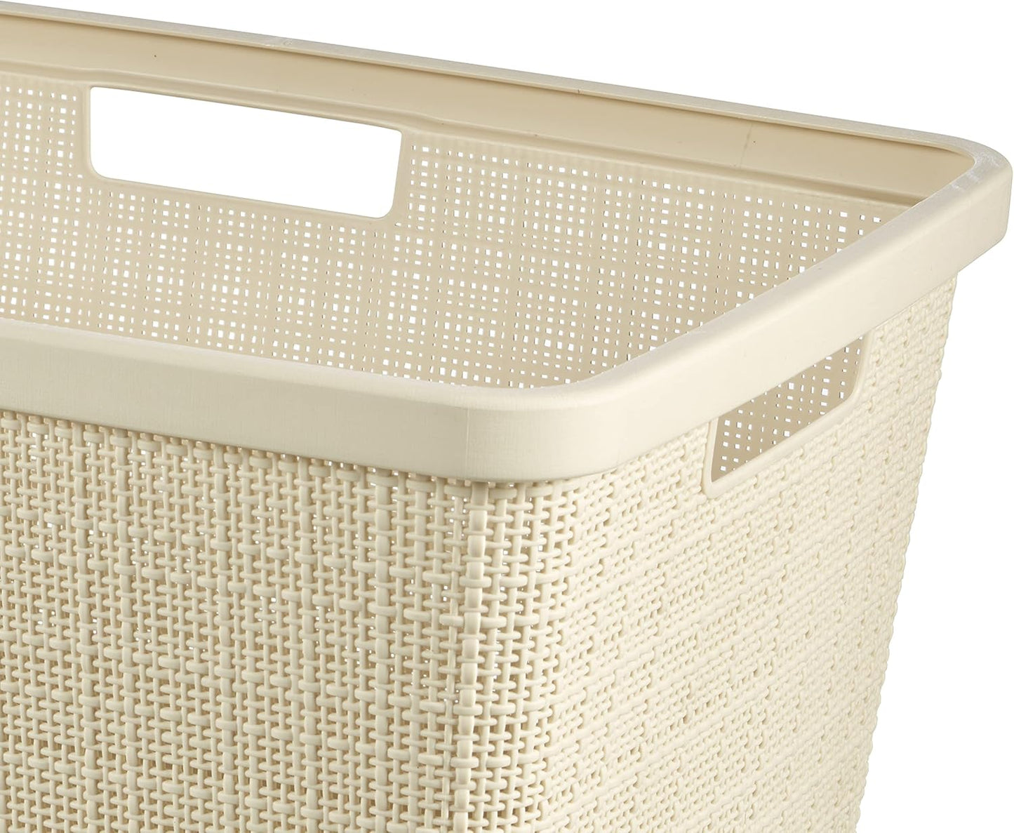 Curver Jute Laundry Basket - mazeproducts