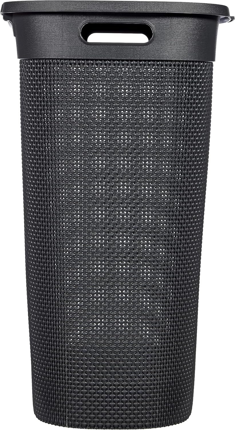 KIS Filo Laundry Hamper - Dark Grey - mazeproducts