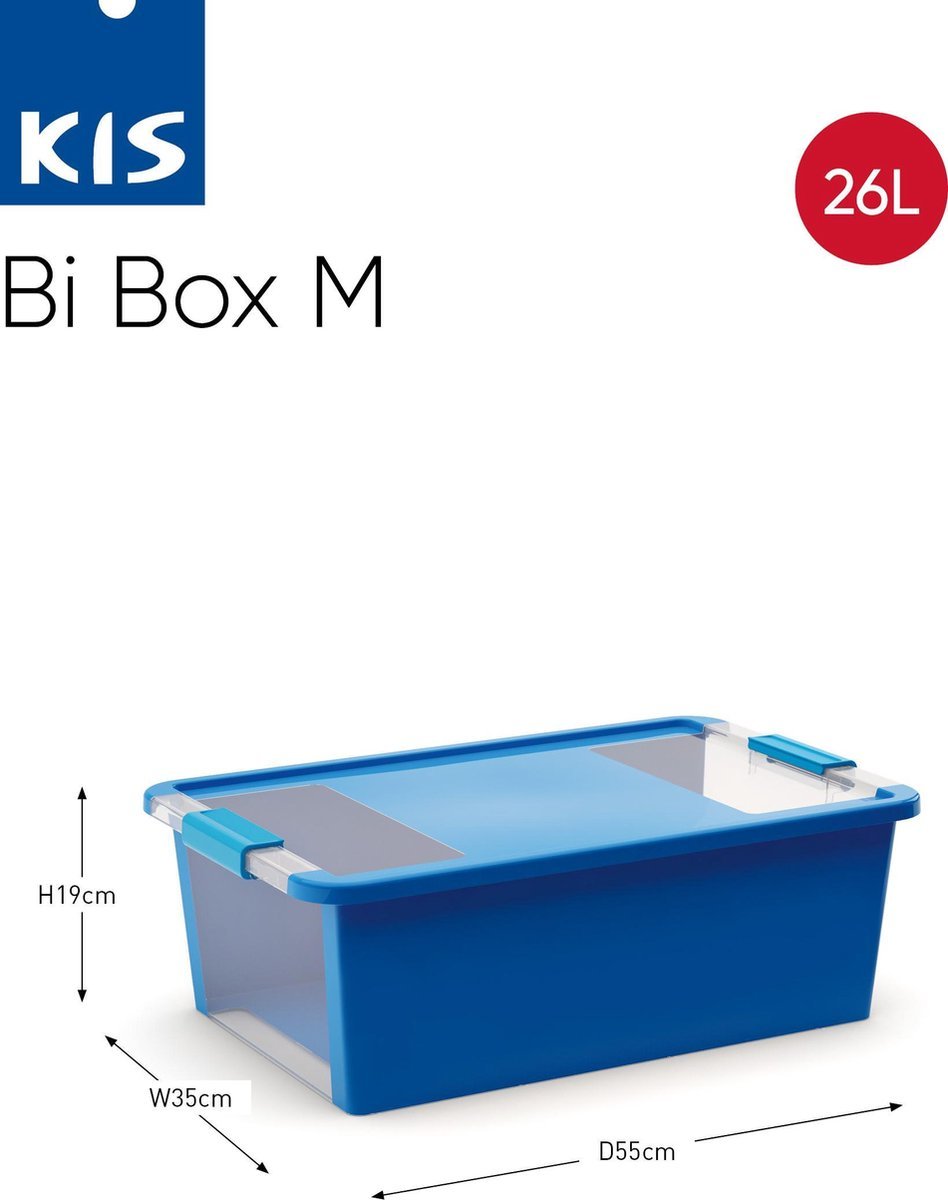 KIS Bi Box - Blue (Medium) - mazeproducts