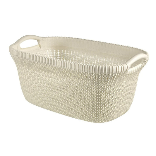 Curver Knit Laundry Basket (40L) - mazeproducts