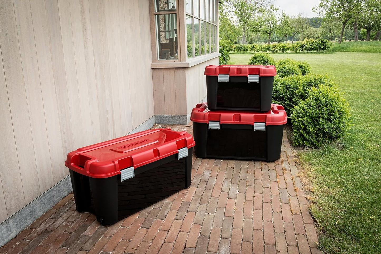 Curver Totem Storage Box (60L) - 4 Pack - mazeproducts