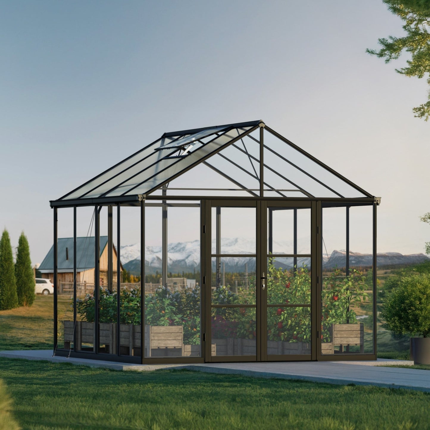 10' x 10' ARIA Greenhouse (3.2m x 3.1m) - mazeproducts