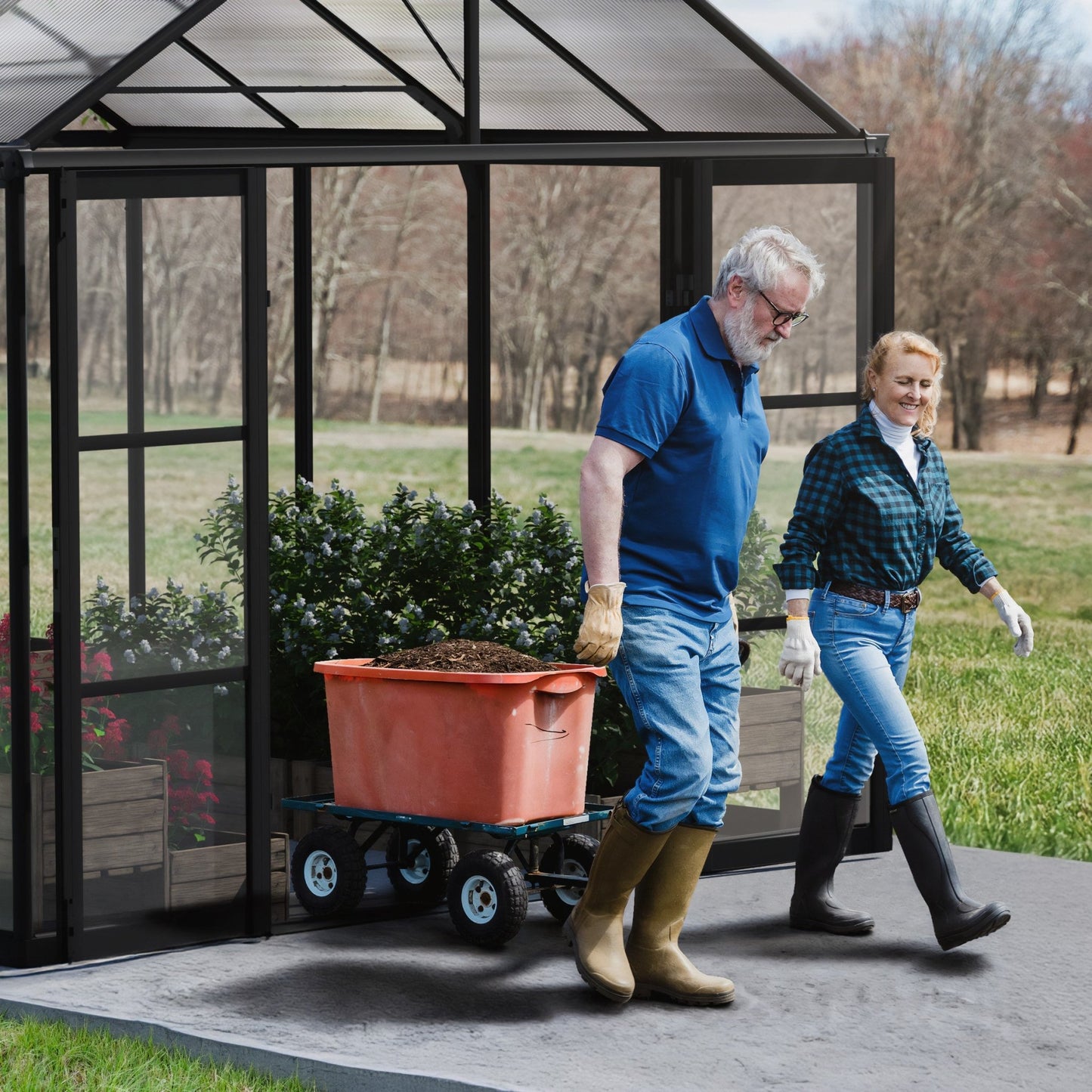 10' x 10' ARIA Greenhouse (3.2m x 3.1m) - mazeproducts