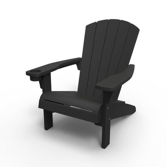 Keter Alpine Adirondack Chair - Graphite - mazeproducts
