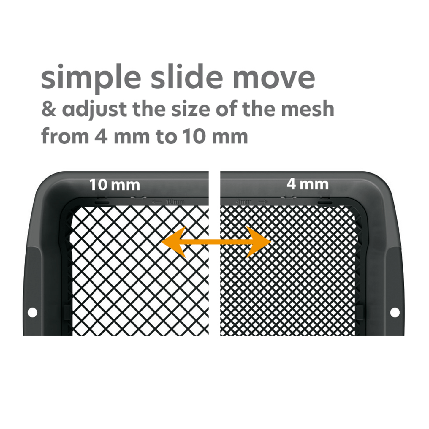 Adjustable Garden Sieve - Rectangle - mazeproducts