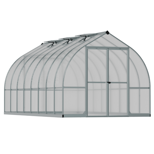 BELLA 8' x 16' Greenhouse (2.5m x 4.9m) - mazeproducts