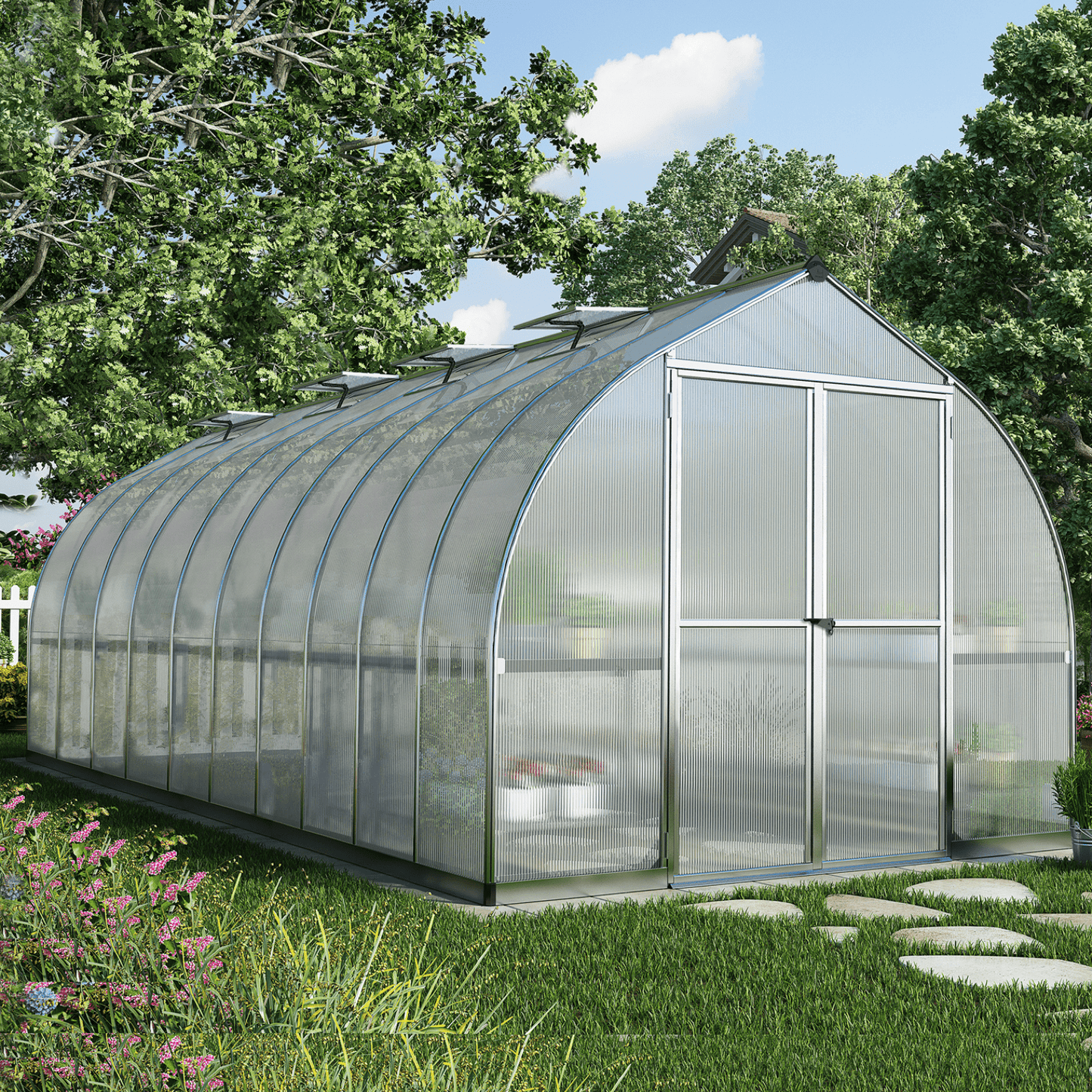 BELLA 8' x 20' Greenhouse (2.5m x 6.2m) - mazeproducts