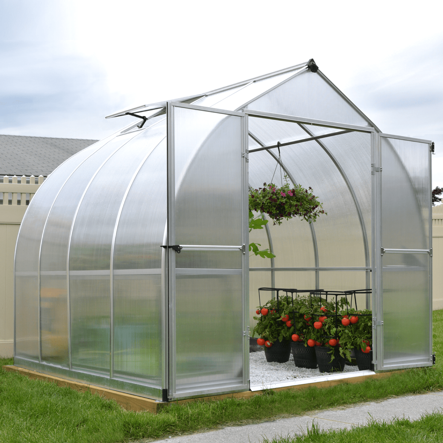 BELLA 8' x 8' Greenhouse (2.5m x 2.5m) - mazeproducts