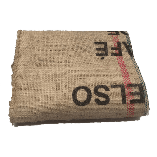 Repurposed HALF Hessian Sack for Composting / Worm Farm - mazeproducts