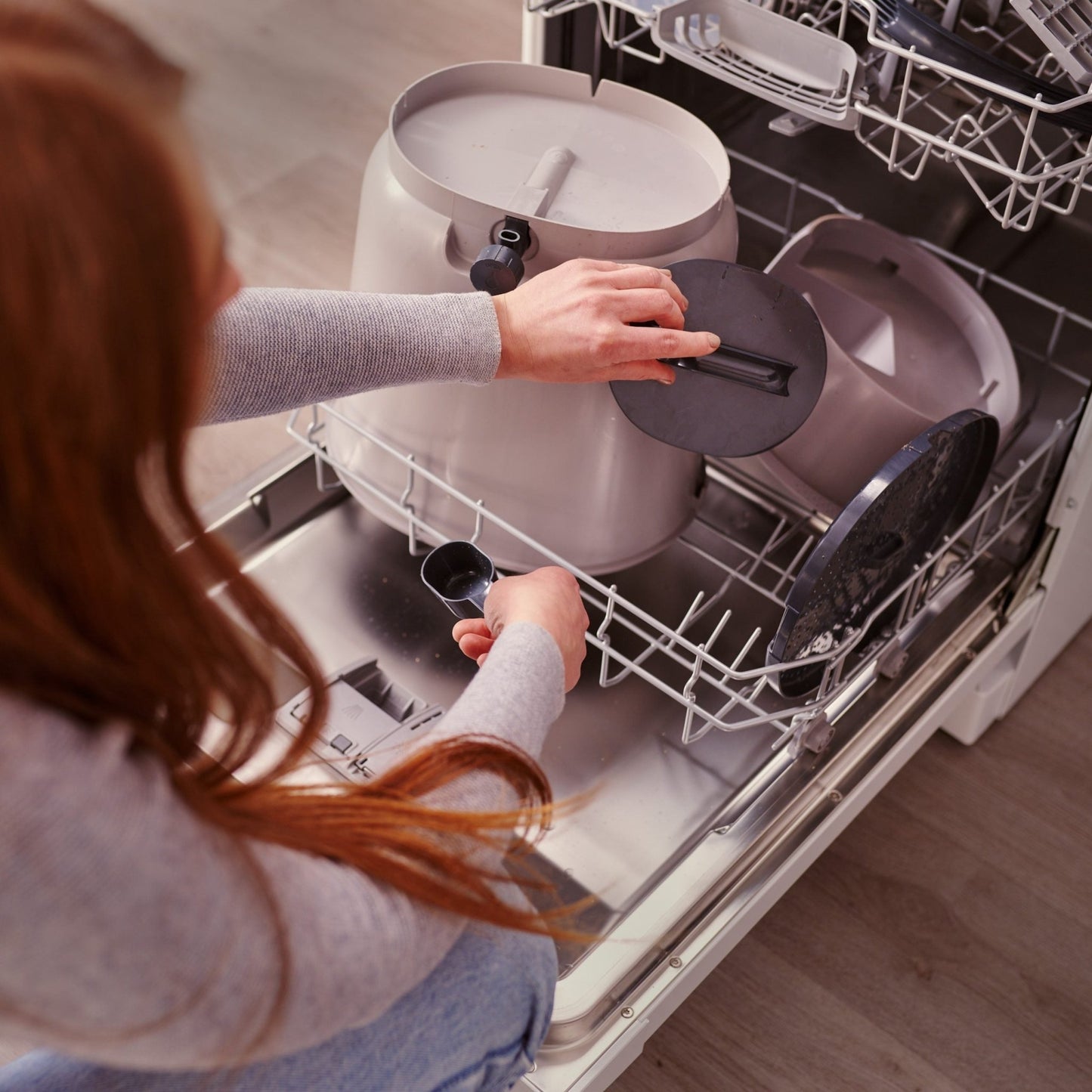 Skaza 15.3L Bokashi Organko Essential - Grey - mazeproducts