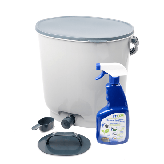Skaza 15.3L Bokashi Organko Essential - Grey - mazeproducts