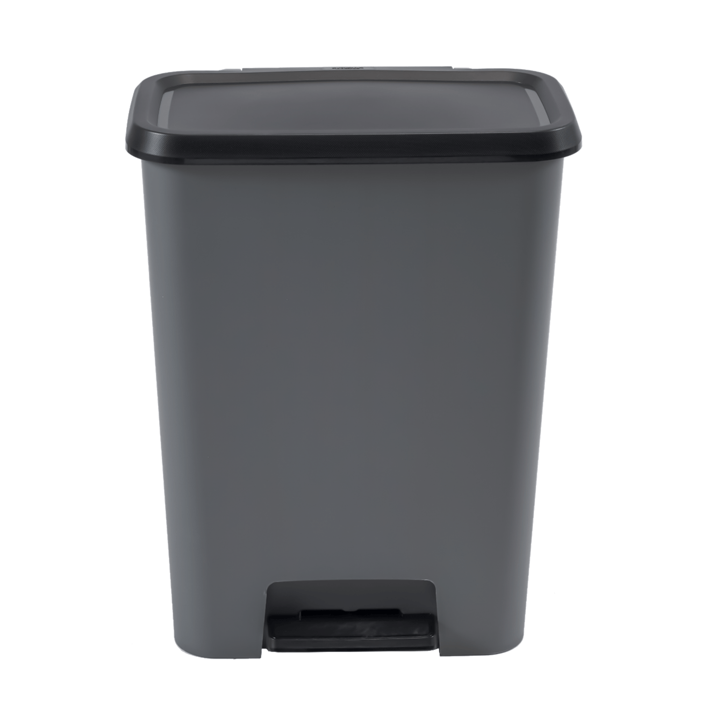 CURVER Compattia Duo Pedal Bin - 2 x 23L - Grey - mazeproducts