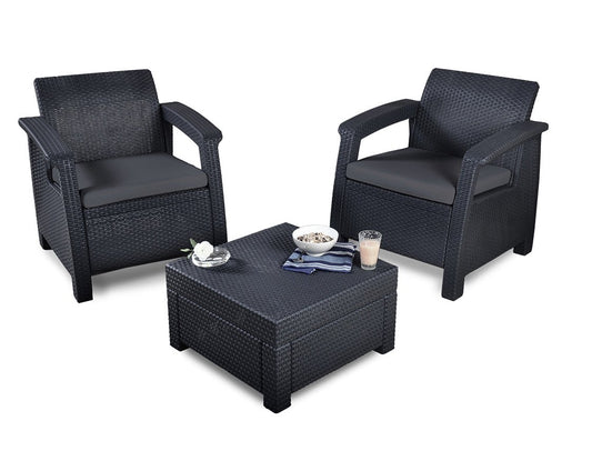 Keter Corfu Balcony Set - mazeproducts