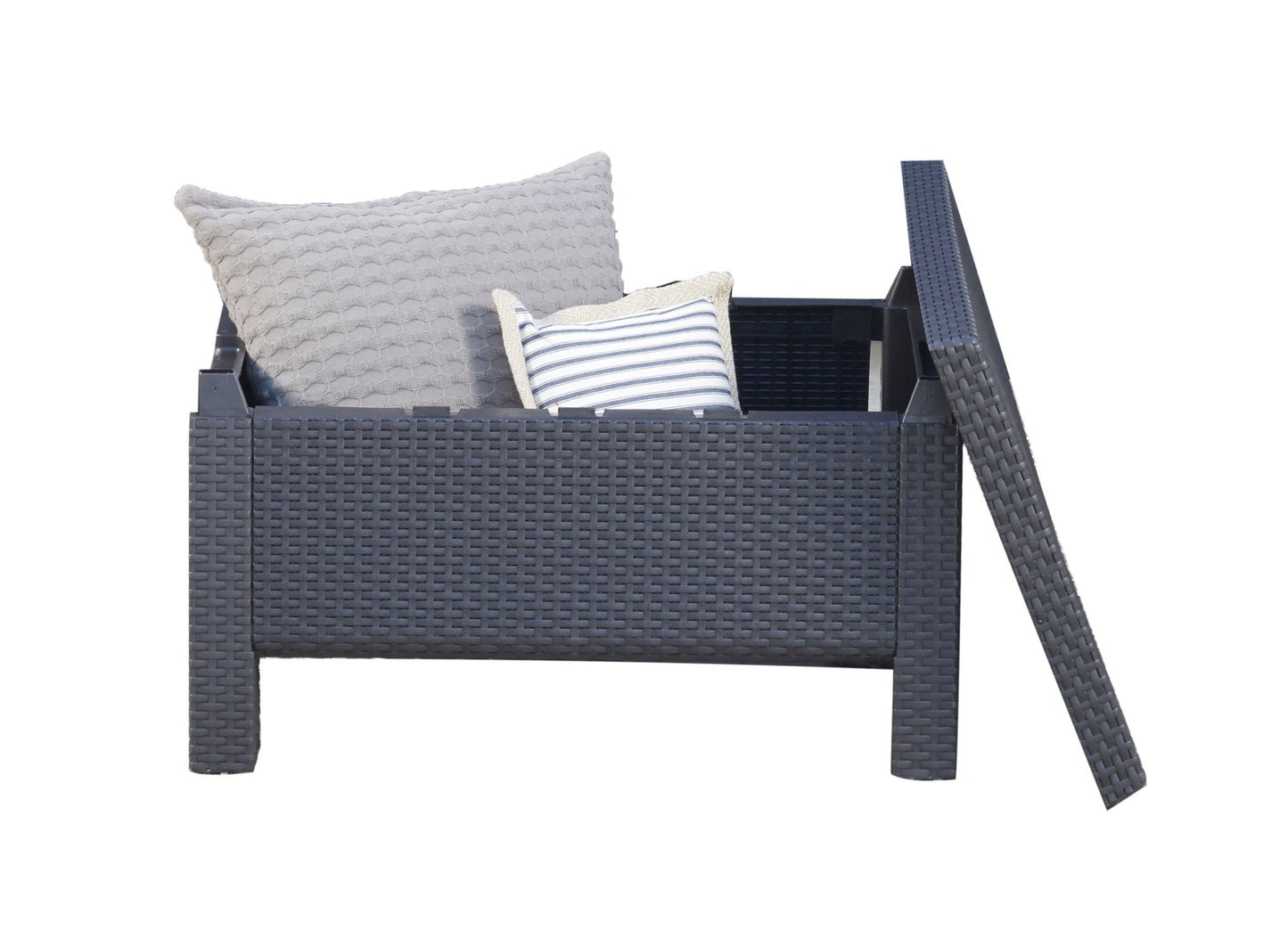 PRE ORDER: OCT. - Keter Corfu 4 Seater Storage Lounge Set - mazeproducts