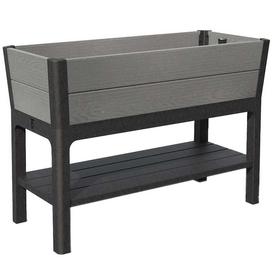 PRE ORDER: NOV. - Keter Darwin Raised Garden Bed - Grey - mazeproducts