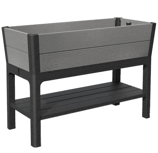 PRE ORDER: NOV. - Keter Darwin Raised Garden Bed - Grey - mazeproducts