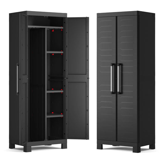 Keter Detroit Multipurpose Cabinet - 2 Pack - mazeproducts