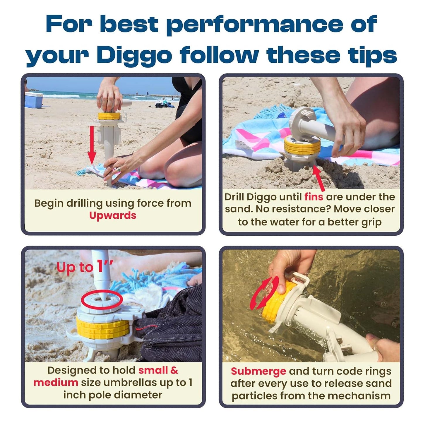 Diggo Beach Anchor - mazeproducts