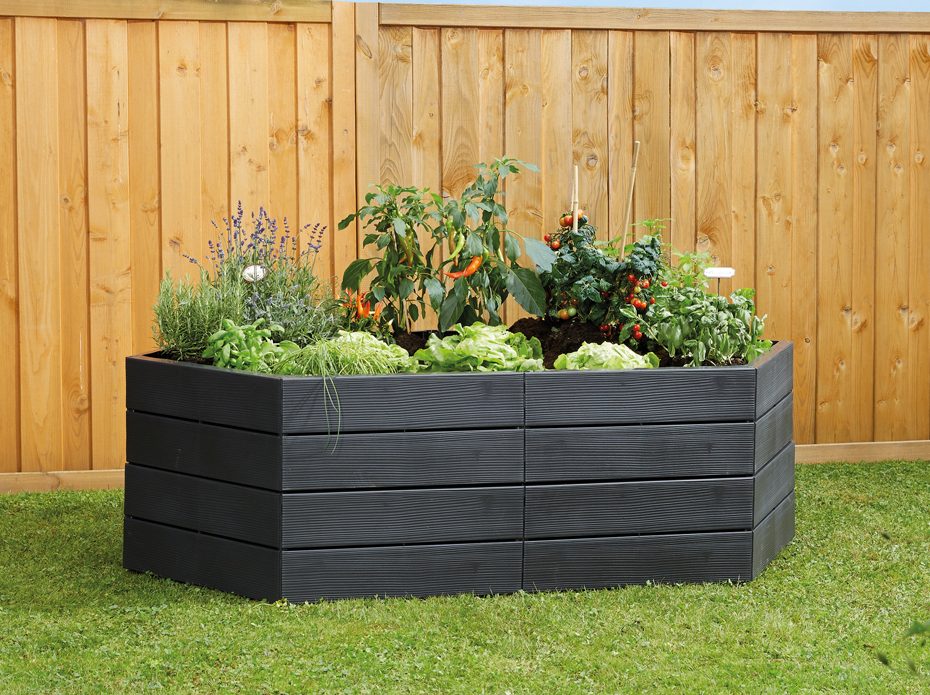 PRE ORDER: OCT. - Large Hex ERGO Raised GARDEN Bed x 2 - mazeproducts