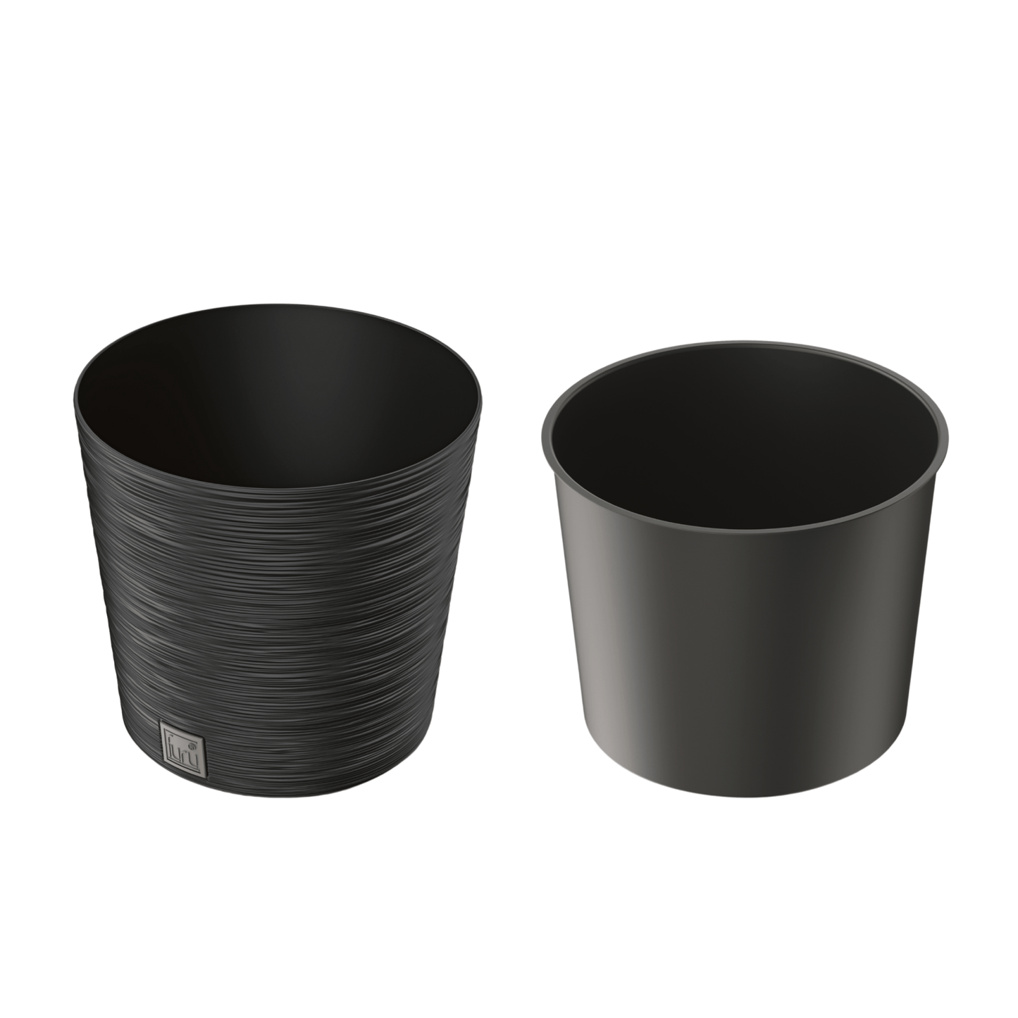 Furu Round Low Planter 300 - mazeproducts
