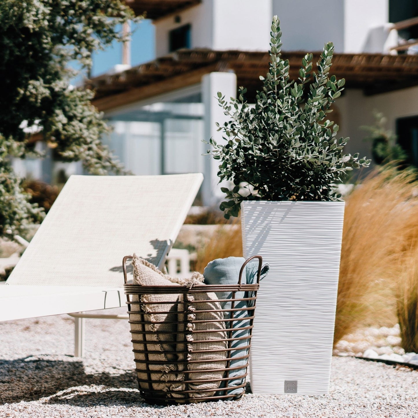 Furu Square Tall Planter 300 - mazeproducts