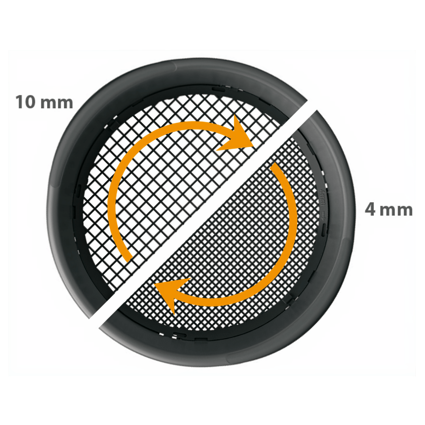 Adjustable Garden Sieve - Round - mazeproducts