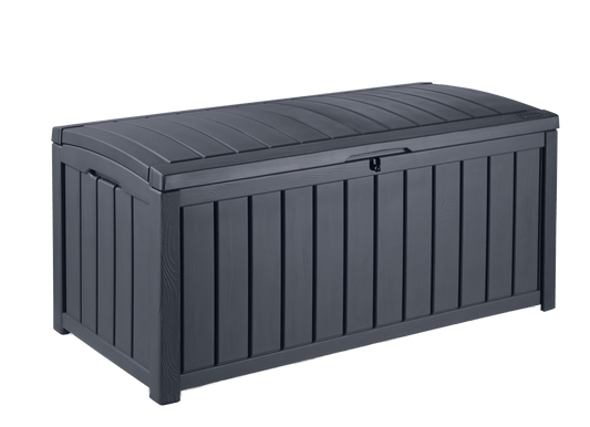 Keter Glenwood 390L Storage Box - Graphite - mazeproducts