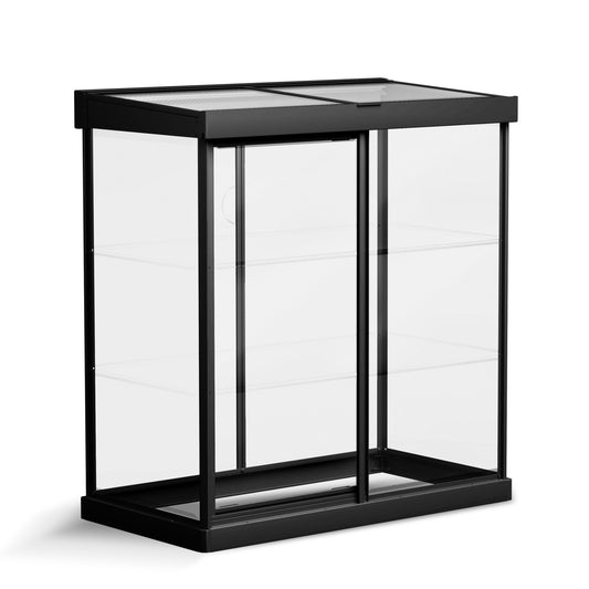 4' x 2' Ivy Mini Greenhouse - Black Frame - mazeproducts