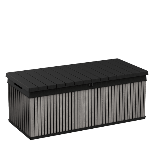 PRE ORDER: NOV. - Keter Signature 380L Storage Box - Venetian Grey - mazeproducts