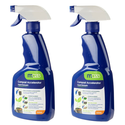 2 x Liquid Bokashi (2 x 500ml) - mazeproducts