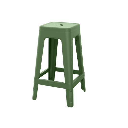 Keter Lucca Indoor/Outdoor Bar Stool - Green - mazeproducts