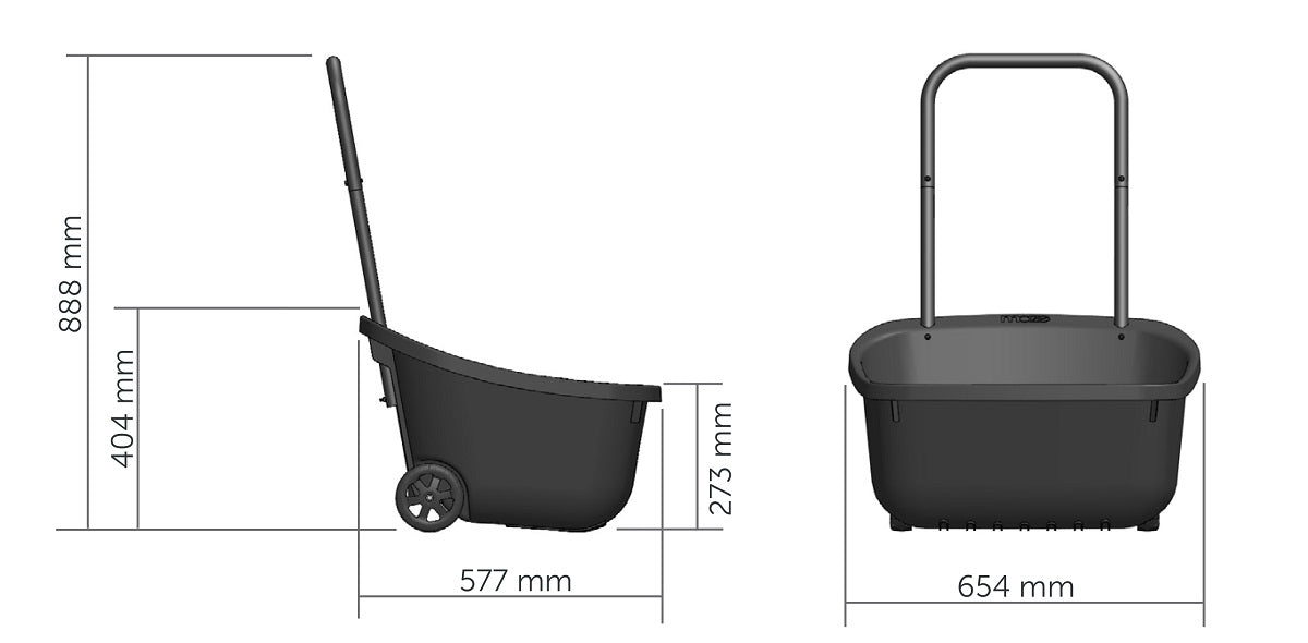 160L ROTO Twin Composter with Cart - mazeproducts