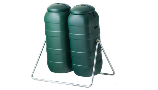 Dual 200lt Compost Tumbler - mazeproducts