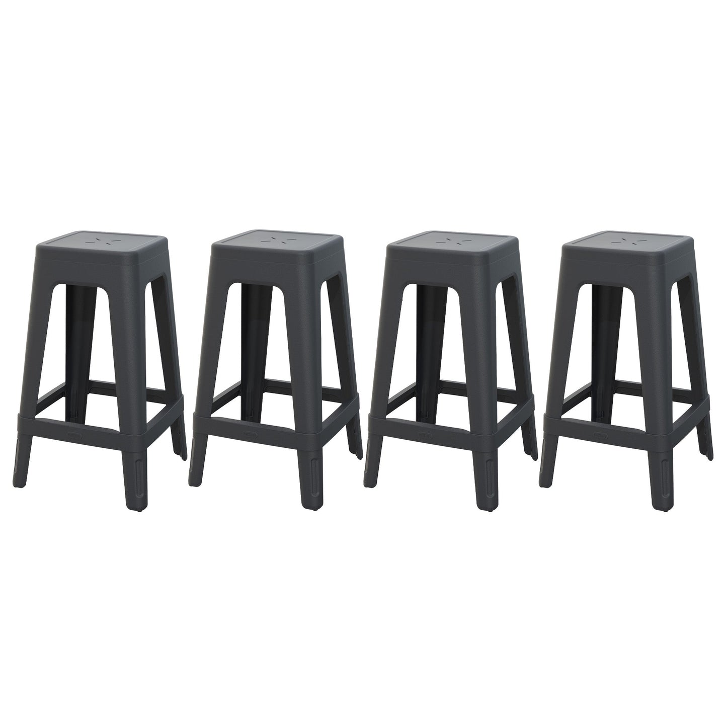 Keter Misha Indoor/Outdoor Bar Stool - mazeproducts