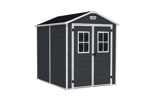 Keter Manor 6 x 8 Garden Shed (1.9 x 2.4m) - mazeproducts
