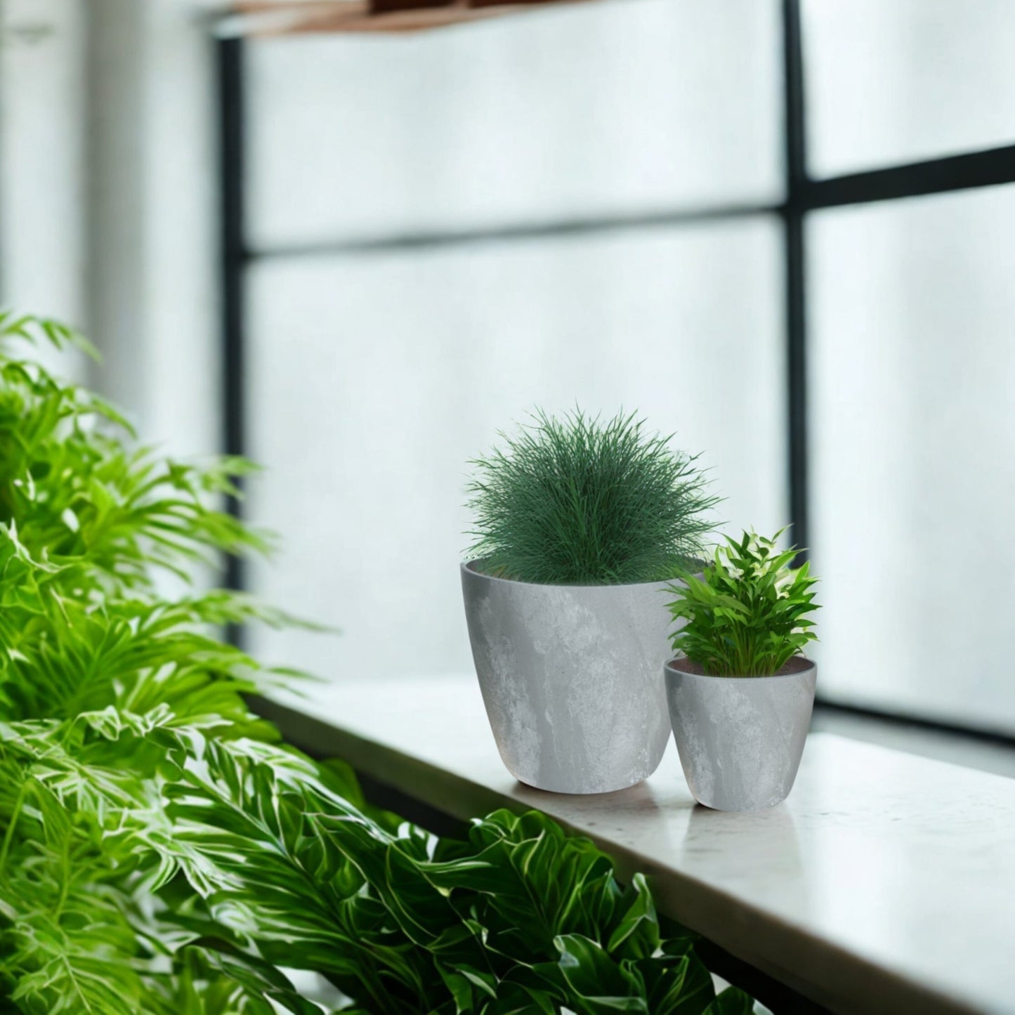 Mate Beton Effect Planter - mazeproducts