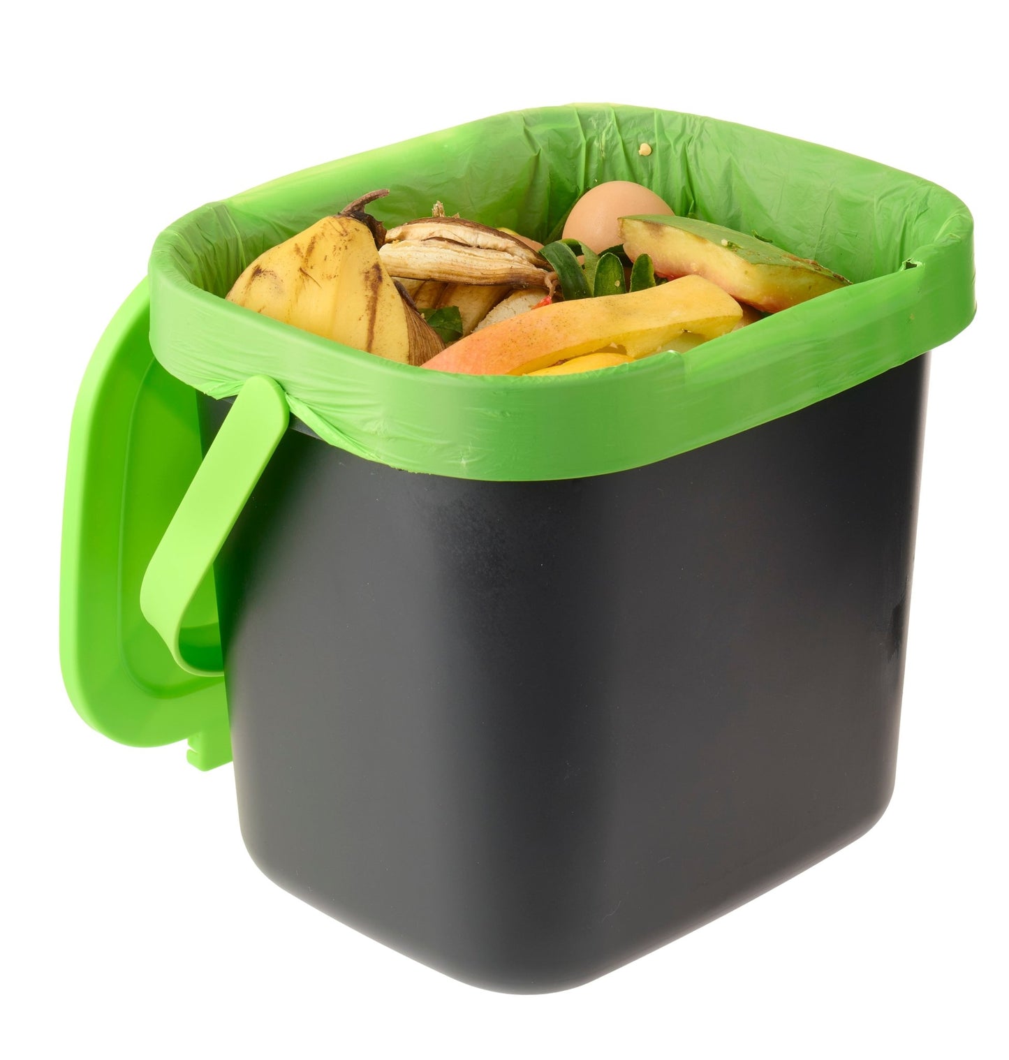 7L Kitchen Caddy with 40 x Compostable Bags - mazeproducts