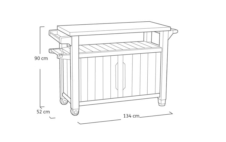 Unity XL BBQ Entertainment Unit - mazeproducts