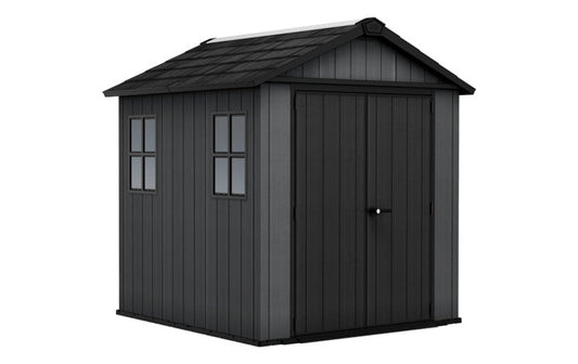 Keter Newton Plus Shed 7.5x7 (2.3 x 2.2m) - mazeproducts