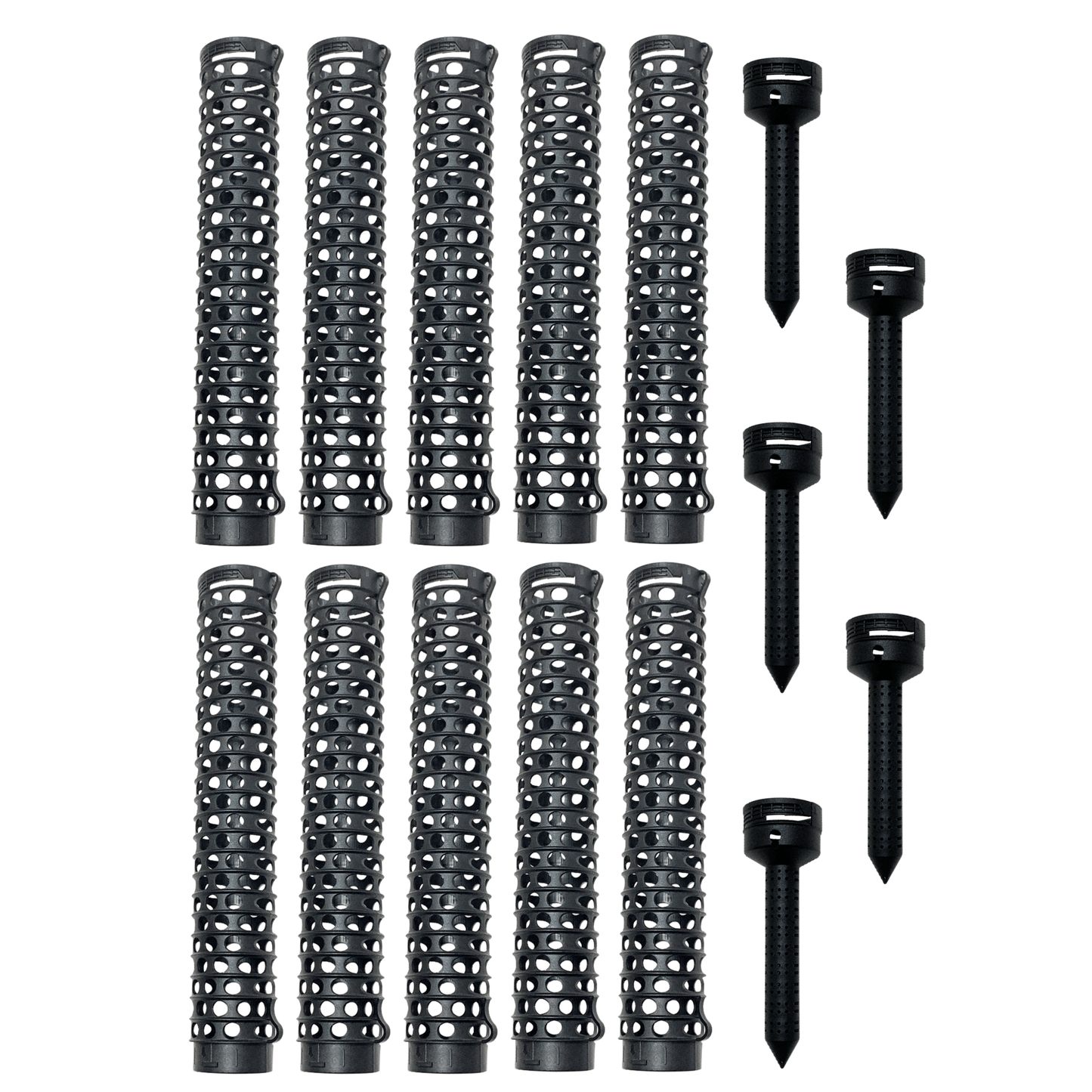Moss Pole - 10 Pack with 5 Spikes - mazeproducts