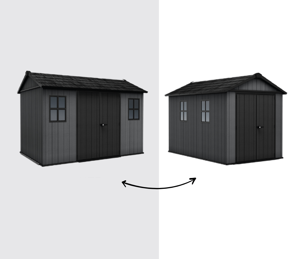 Keter Newton Plus Shed 7.5x11 (2.3 x 3.5m) - mazeproducts