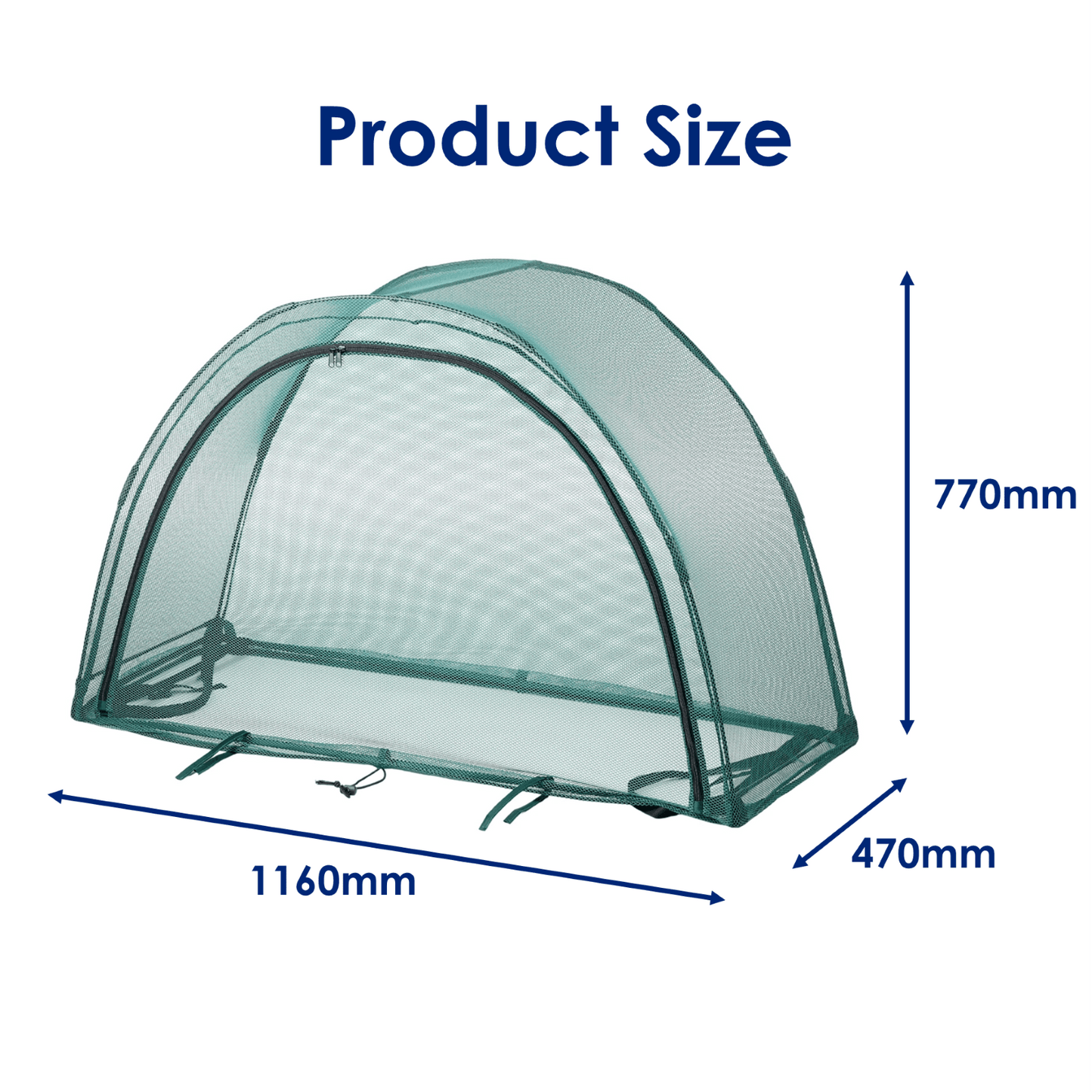PRE ORDER: DEC. - Net Cover for Raised Garden Bed - mazeproducts