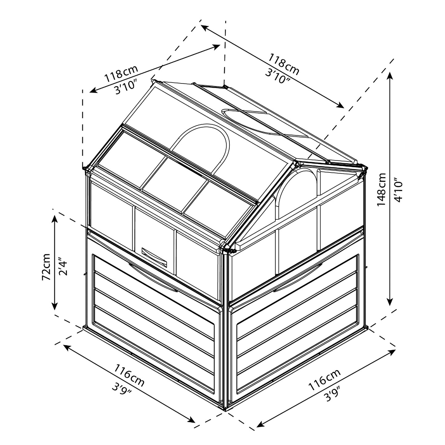 Plant Inn – Mini Greenhouse - mazeproducts