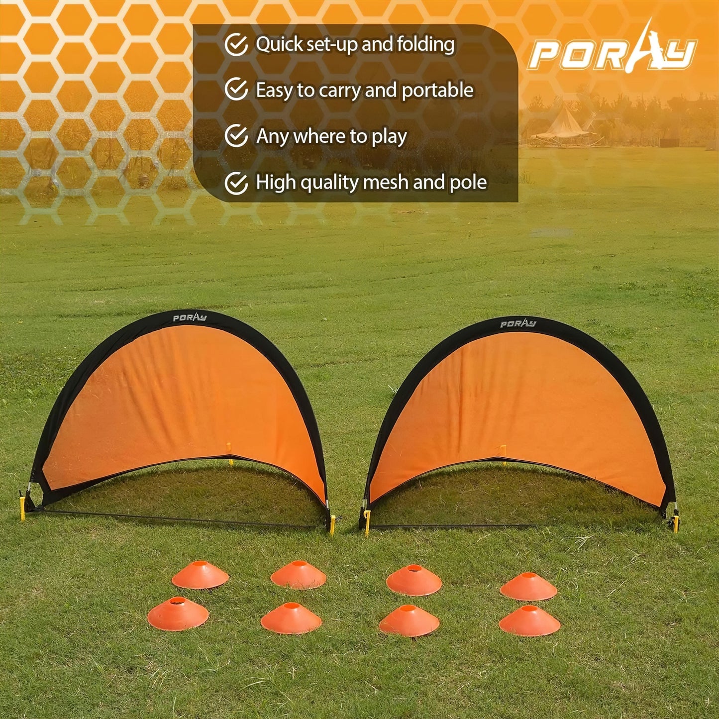 Pop up Soccer Goal Set - Arch - mazeproducts
