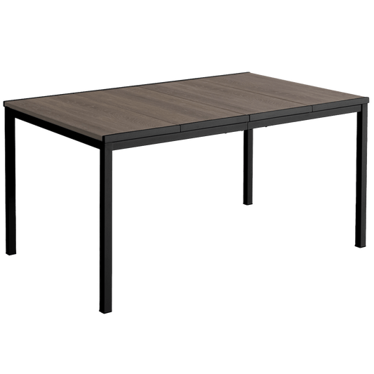 PRE ORDER: NOV. - Keter Signature Porto Dining Table - Walnut Look (1.6 x 0.9m) - mazeproducts