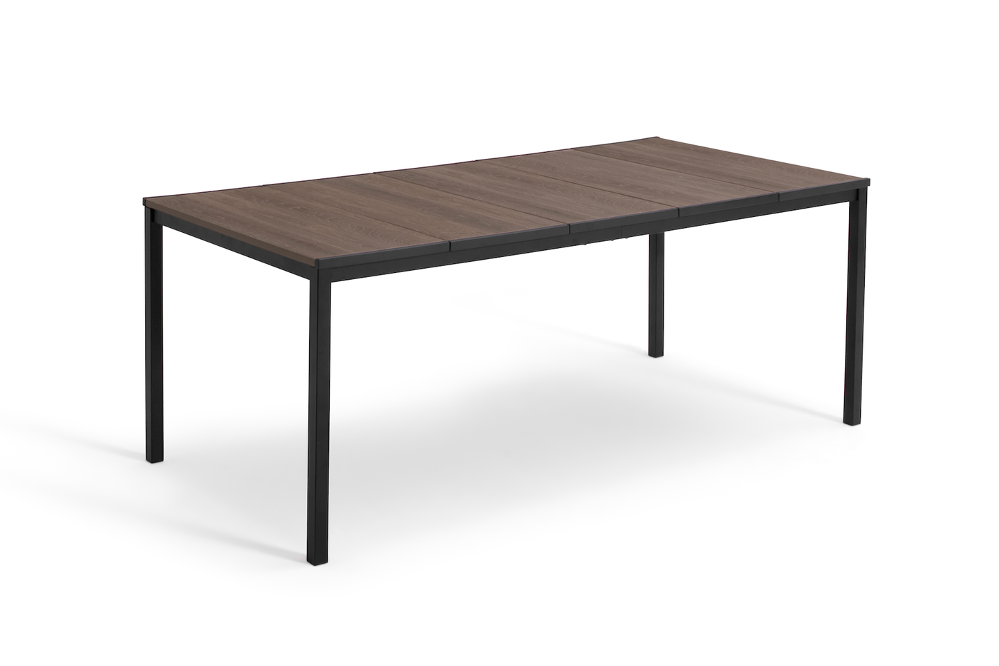 PRE ORDER: NOV. - Keter Signature Porto Dining Table - Walnut Look (2 x 0.9m) - mazeproducts