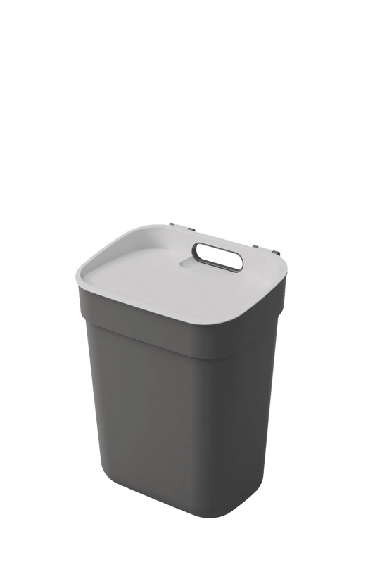 10L Ready to Collect Waste Separation Bin - Dark Grey - mazeproducts
