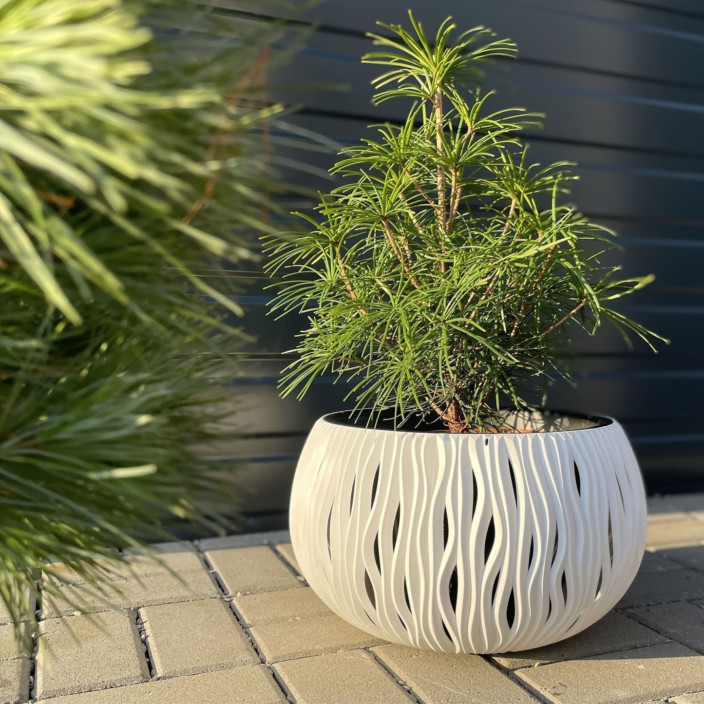 Sandy Bowl Planter 370 - mazeproducts