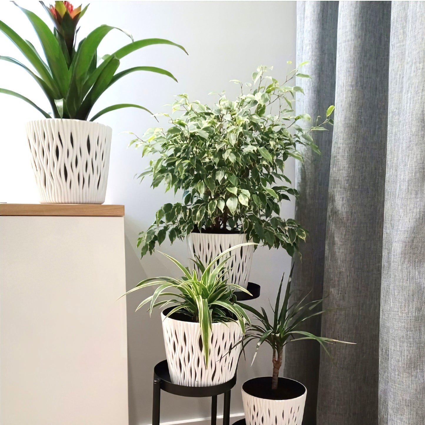 Sandy Round Planter 190 - mazeproducts